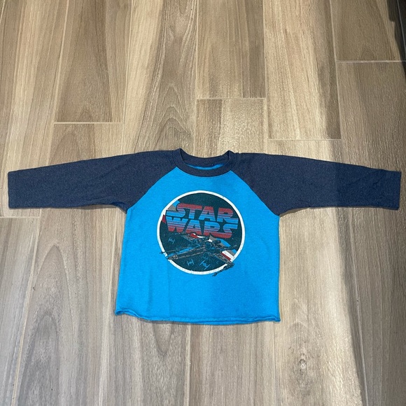 Star Wars Toddler Long Sleeve Shirt GUC 2T - Picture 3 of 4